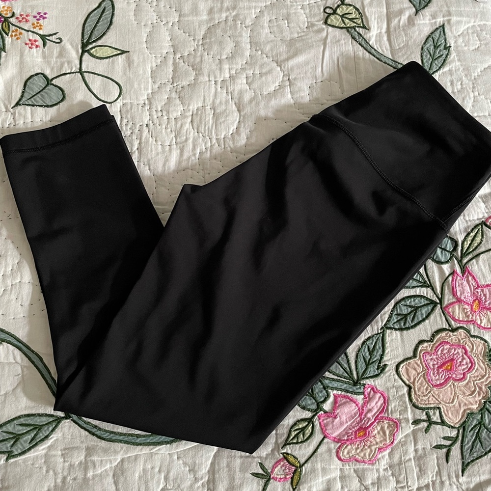 90 degree black leggings